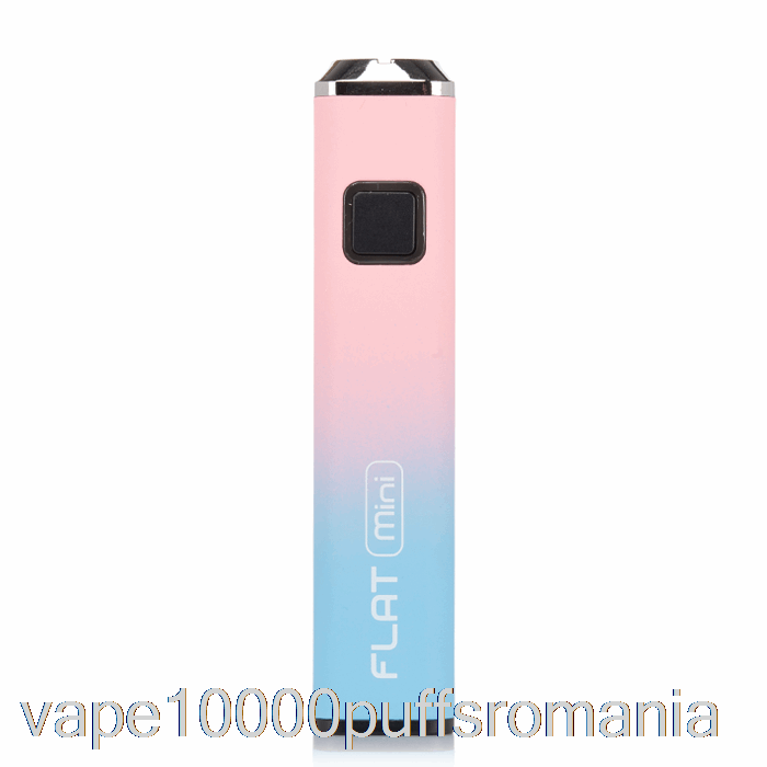 Vape Romania Yocan Flat Mini 400mah Baterie Albastru Roz